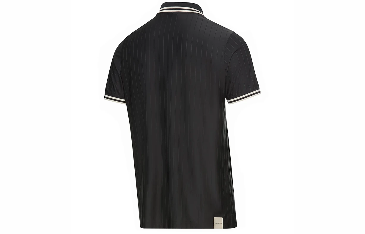 CLUBHAUS 60’s Set-in Gusset Polo - Black Polo Shirt – 911 Targa 60Y in Black : Suncoast Porsche Parts